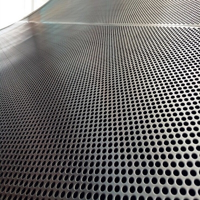 0.8mm GI perforiertes Blatt heißer eingetauchter Mesh Round/Quadrat/Diamond Hole Shape