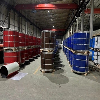 Vorgestrichen galvanisierte Stahl PPGL-Blatt-PPGI umwickelt 1250mm Breite