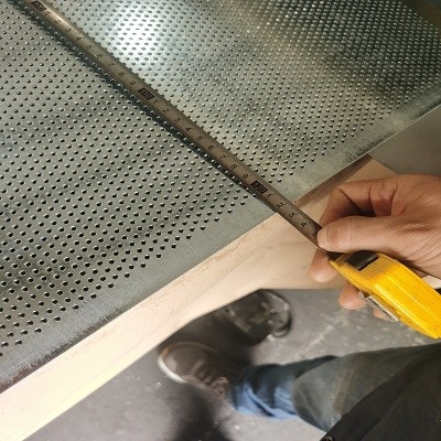 0.2mm - 1mm galvanisiertes perforiertes Metall Mesh Plate For Decoration