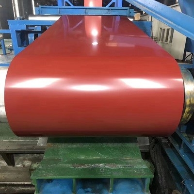 Vorlackierte verzinkte Stahlspule / PPGI / lackierte Stahlspule G550 1219 mm Breite