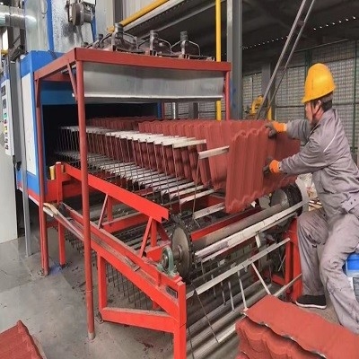 0.3mm Bondfliesen-Farbstein-überzogene Metalldachplatte galvanisiertes Wellblech