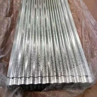 Kaltgewalztes, farbbeschichtetes, gewelltes Gi-Dachblech aus verzinktem Stahl, 22 Gauge