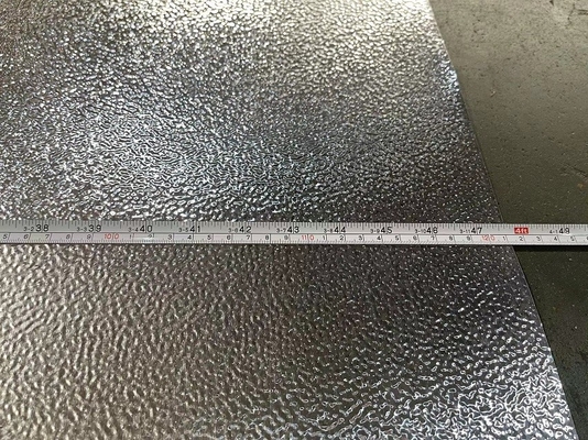 ASTM ASME kaltgewalzte geprägte Aluminiumspule 0,12 mm - 1,2 mm für Kühlschrank