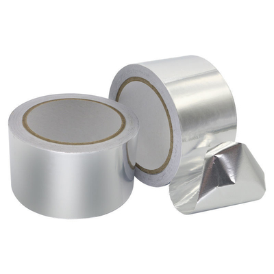 Glasfaser-Isolierung verstärkte Aluminiumfolie-Band-silbernen Hochleistungsstoff