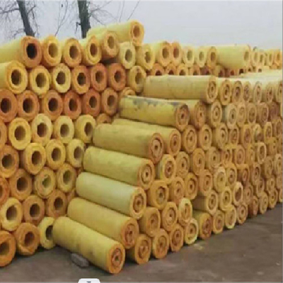 Fiberglas-Wollwärmedämmungs-Rohr-Baumaterial