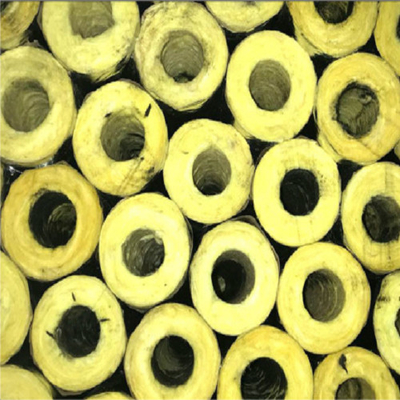 Fiberglas-Wollwärmedämmungs-Rohr-Baumaterial