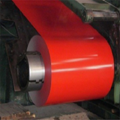 0.48mm Stärke rote vorgestrichene Galvalume-Stahlspule für die Überdachung von G550 AZ120