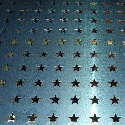 Entfernung 6 mm Perforationsblech aus Aluminium