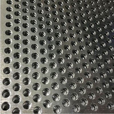 φ2-6mm Durchschlags-Platte/durchlöchertes Blatt galvanisierten materielles Silber