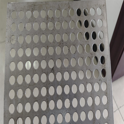 Aluminium 1060 3003 5005 Runder Loch Aluminiumperforiertes Blatt für die Architektur