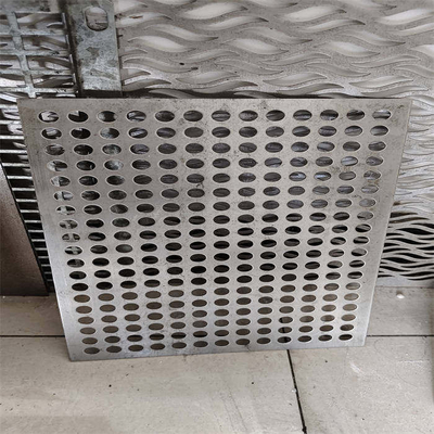 Aluminium 1060 3003 5005 Runder Loch Aluminiumperforiertes Blatt für die Architektur