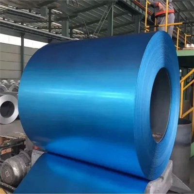GL Blaues Galvalume Stahlband 0,3-1,2 mm Dicke 600-1500 mm Breite