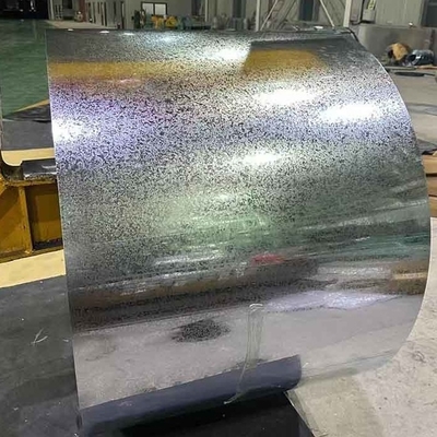 Hot Dip Galvanized Steel Coil 0,3 - 3,0 mm SGHC / SGCC / DX51D zur Dekoration
