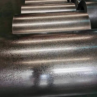 Hot Dip Galvanisierte Eisen-Stahl-Spule JIS G3302 Z120 Regelmäßige Spangel
