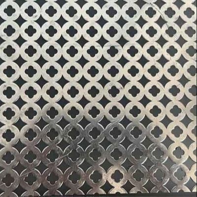 0.8 mm Dicke Aluminiumperforierte Platte / Aluminiumperforierte Bleche für den Bau