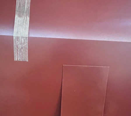 Rot GL / PPGL Farbbeschichtung Galvalume Stahlspule / Blech / Streifen