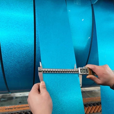 0.15-0.70mm Galvalume-Stahlspulen / Streifen mit Fingerabdruckbehandlung