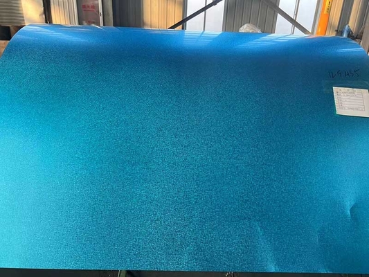 Blaue SGLCC Galvalume Stahlspule mit Fingerabdruckbehandlung für Dachdecken