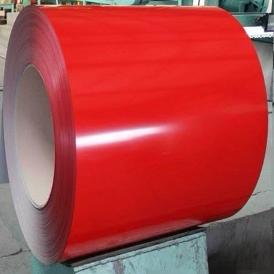 0.12mm-0.8mm vorgefärbte galvanisierte Stahlspule für Metalldachspule