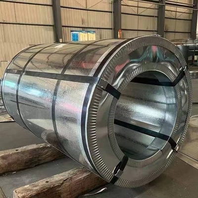 JIS G3321 Standard Galvalume Stahlspule AZ30-AZ150 Zinkbeschichtung 0,12 mm-2,0 mm Dicke für Bau- und Industriezwecke