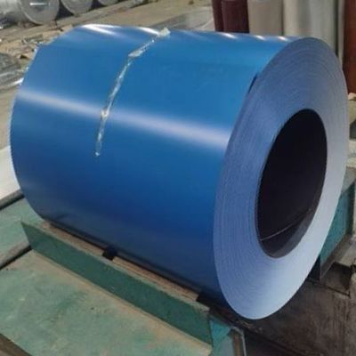 914 mm Breite PPGL Stahlspule Kaltgewalzte Farbbeschichtete Blechspule