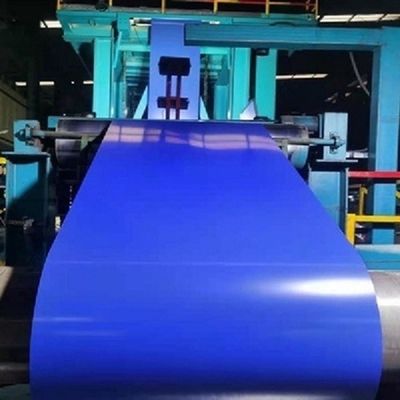 AZ150 AZ180 Kaltgewalzte vorgefärbte galvanisierte Stahlspule DX51D Z275 für Dachdecken