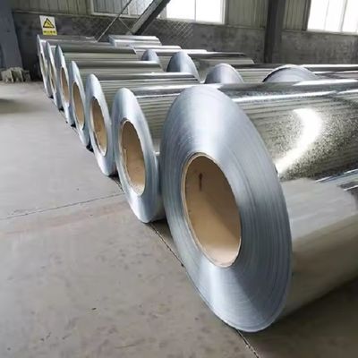 DX51D DX52D Heißtauchverzinkte Stahlspulen Metallstreifen für den Bau