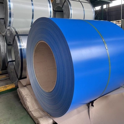 ASTM A755 vorgefärbte Galvalume-Stahlspule mit PVDF-Beschichtung für Dachverkleidung
