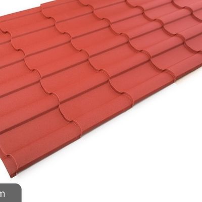 Blaue Farbe G550 680mm beschichtete vorgestrichene Galvalume Stahlspulen-Deckung