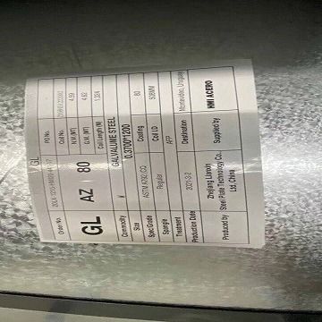 Walzte galvanisiertes Stahlblech GB/T 2518 heißes eingetauchtes G550 kalt