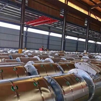 610mm GB/T 2518 galvanisierte Stahlspule walzte G400 kalt
