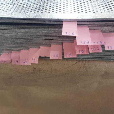 0.5mmX1219mmX2438mm GI perforiertes Blatt SGCC