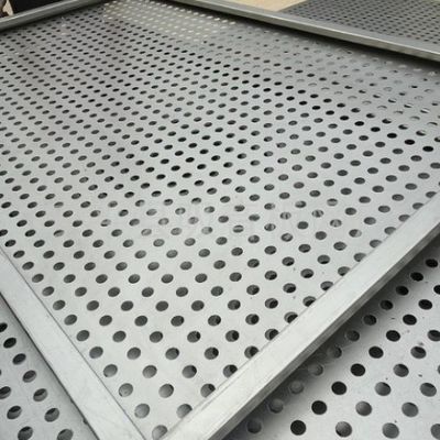 Aluminium-3mm durchlöcherten Aluminiumplatten-Runde