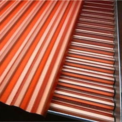 PPGI-Farbe beschichtete die gewölbte Blechtafel für die Überdachung 1200 gedrückt in 1050