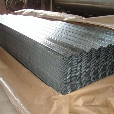 Wellbleche DX52D G550 GI JIS G3302 runzelten Stahlbleche
