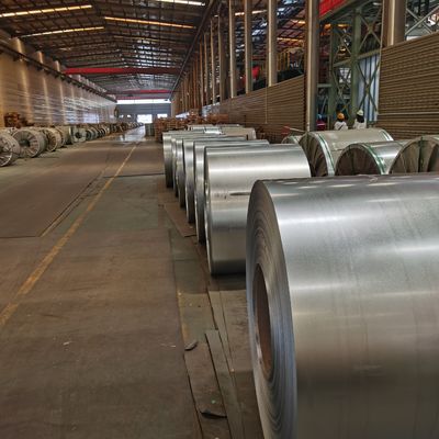 Regelmäßiger Flitter Galvalume-Stahlspule AZ30, die Identifikation 508mm beschichtet