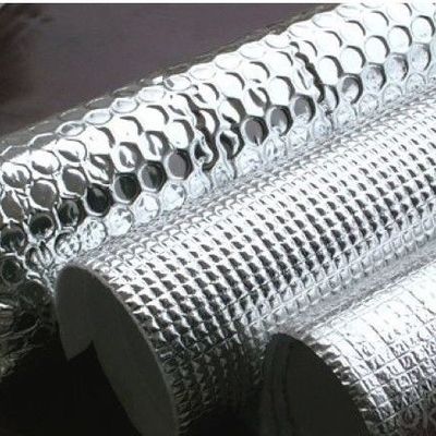 Blasen-Folie 5mm PET Webart-ALU, feuerfeste Aluminiumfolie-Luftpolsterfolie