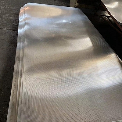 0.8mm Stärke-perforierter Blatt-Aluminiumschirm mit kundenspezifischem Loch