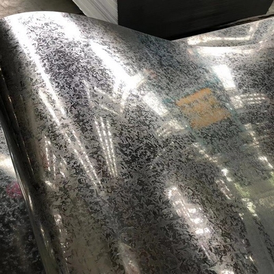 Durchlauf der Haut-Z275 galvanisierte Stahlspulen-Blatt-nullflitter für Hauptanwendung