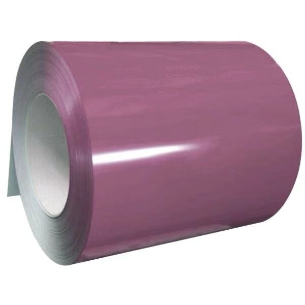 Z275 Vorgefärbte galvanisierte Stahlspule / Blattfarbbeschichtete Stahlspule
