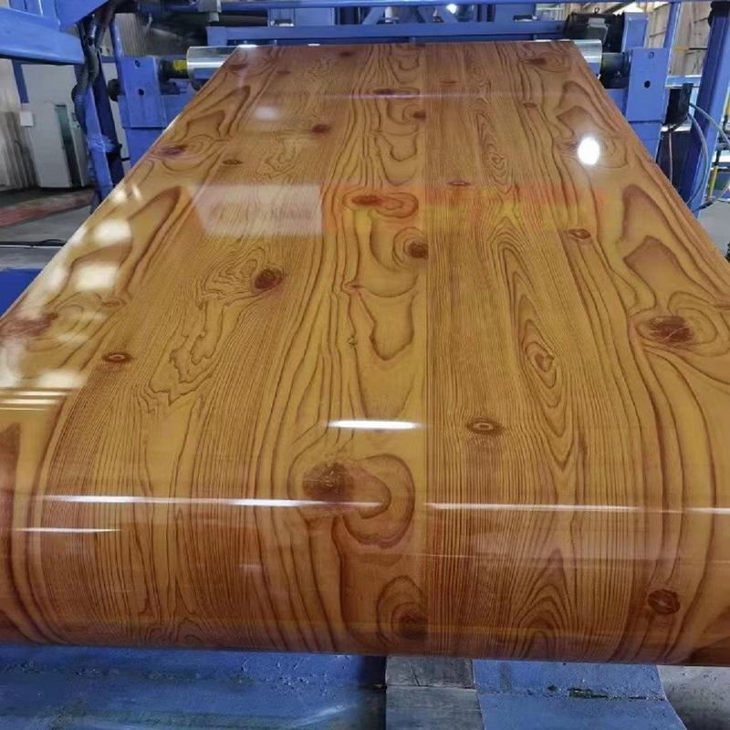 Farbe beschichtete vorgestrichene Stahlspule Matts PPGI, die galvanisiertes Edelstahlblech überdacht