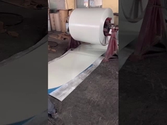 0.6mm Wellstahlblech Weiß & Grün SGCC für Dachbleche