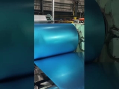 Blauer Galvalume-Stahlspule Az70, G550, Anti-Finger, regelmäßiger Flitter SGLCC 55%