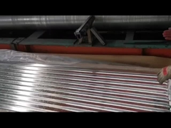 Herstellung von galvanisierten Wellstahlblechen