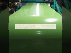 914mm PPGI Galvanisiertes Stahlspulen Metalldachspulen Galvanisiertes Stahlblech in Spulen