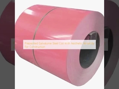 Vorgefärbte Galvalume-Stahlspule mit ästhetischer Vielseitigkeit für den Bau