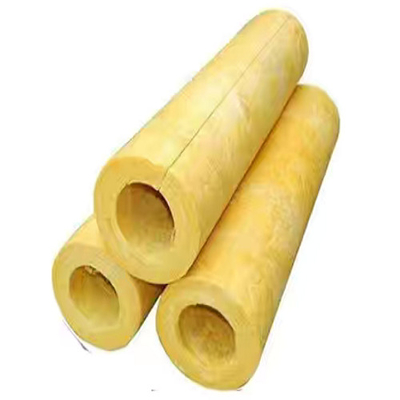 Fiberglas-Wollwärmedämmungs-Rohr-Baumaterial