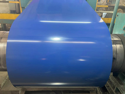 Breite 600-1250mm Zinkbeschichtung 40-275g PPGL Stahlspule für Baustoffe