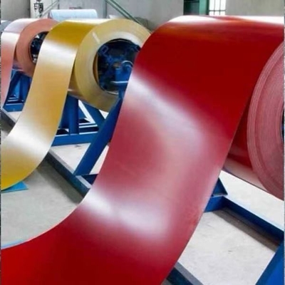 0.12mm-0.8mm vorgefärbte galvanisierte Stahlspule für Metalldachspule