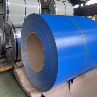 ASTM A755 Vorlackierte Galvalum-Stahlspule mit PVDF-Beschichtung für Dachverkleidungen